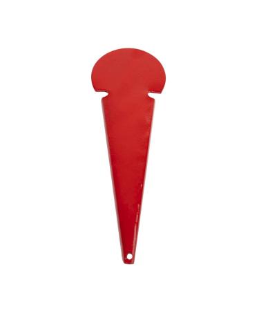 Cannon Sports Red Metal Track and Field Distance Marker for Discus and Shot Put