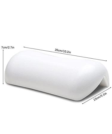 Non-Slip SPA Bath Pillow | Soft Waterproof Headrest with Suction Cups - Easy to Clean | 1pc - Buy Online on SooperMarket.com