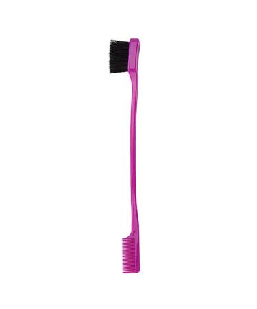 Portable Toothbrush Style Eyebrow Comb Double-head Makeup Brush Multifunctional Dye Hair Brush Eyebrow Brush Black Eyebrow brush