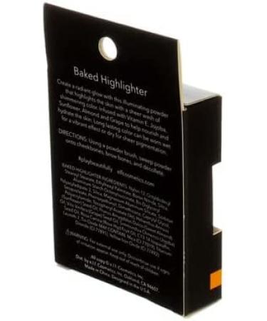 E.L.F. Baked Highlighter Apricot Glow | Radiant Finish | 0.17 oz (5 g) - Buy Online on SooperMarket.com