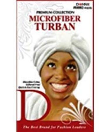Donna Microfiber Turban White 1 Pound