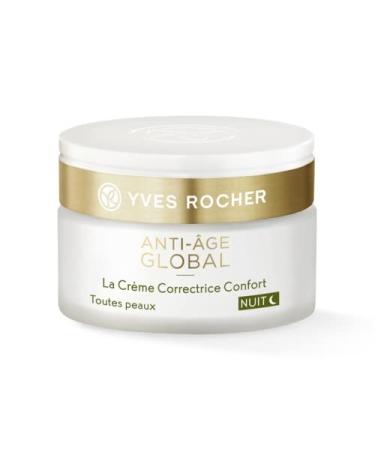Yves Rocher Vegan Anti Age Global Night Comfort Corrective Cream - All Skin Type