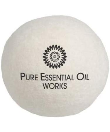 Organic Wool Dryer Balls 6-Pack - 100% Natural Fabric Softener - Extra-Large - 2 Ounces Each - Buy Online on SooperMarket.com