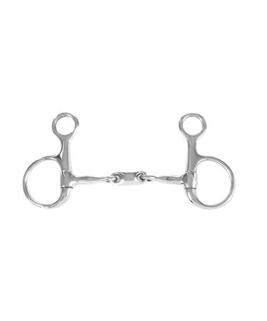 HORZE Oval Link Baucher Bit US 4 (EU 105 mm)