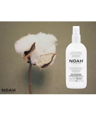 NOAH Natural 5.12 Milk Hair Spray with Cotton Oil For Straightening and Anti-Frizzy Effect 150ml - Buy Online on SooperMarket.com