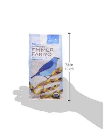 Organic Heirloom Whole Grain Emmer Farro Washington Pack of 2 - 454g (16 oz each) - Buy Online on SooperMarket.com