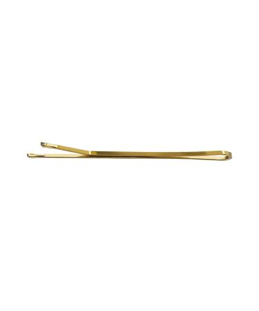 T4B LUSSONI 250 pieces Hair Grips Hairpins Smooth Hair Clips (6 cm Golden) 6 cm Golden