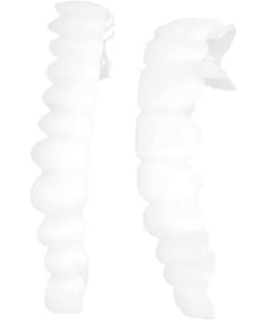 Buy Upper & Lower Jaw Temporary Whitening Denture Sets | Non-Retaining Simulation Dentures with Brackets - International Shipping Available - Buy Online on SooperMarket.com