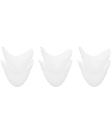 Healifty 6 Pairs Silicone Gel Pointe Shoe Cushion Protectors - Women's Foot Pads for Ballet Dance Shoes - Includes Whitex2pcs - 10.5X9.5X1.5CMx2pcs - Buy Online on SooperMarket.com