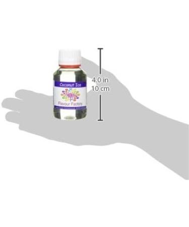 Flavour Factory Coconut Ice Intense Food Flavouring 100ml - Enhance the Taste of Your Creations - Buy Online on SooperMarket.com