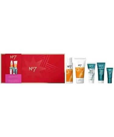 No7 The Skincare Discovery Collection Gift set + Free Merry Xmas 3D Key Rings- XMAS Gift Set Christmas Present Birthday Gift - Buy Online on SooperMarket.com