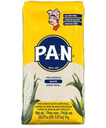 Pan Premium Pre-Cooked White Maizemeal - 1kg | Gluten-Free | Ready to Inspire Your Recipes | Authentic Maize Delights | Goodness for Creative Kitchens