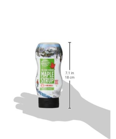 Butternut Mountain Farm Pure Vermont Maple Syrup Grade A Dark Robust Taste - 12 Fl Oz Bottle (Pack of 1) - Buy Online on SooperMarket.com