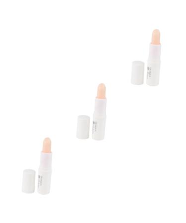 NOLITOY Fake Teeth 3pcs Lip Care Stick Lipstick Cosmetic Nail Display Stand 1 Count (Pack of 1) Beigex3pcs