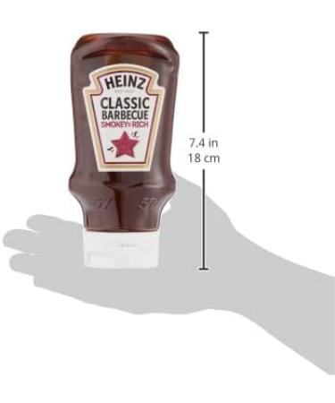 Heinz Classic BBQ Sauce 480g Top-Down Bottle - Authentic Barbecue Flavor - Buy Online on SooperMarket.com