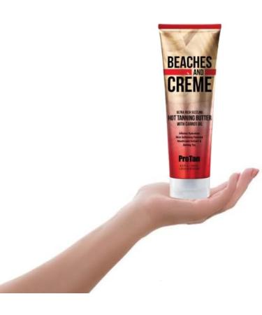 Pro Tan Beaches and Creme Ultra Rich Hot Tanning Butter with Carrot Oil (250ml) - Get the Ultimate Tanning Experience - Buy Online on SooperMarket.com