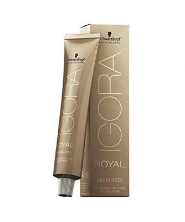 Schwarzkopf Igora royal absolutes 4 60 medium brown chocolate natural 60 ml Brown 60 Milliliters