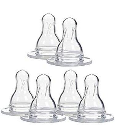 Dr. Browns Natural Flow Preemie Standard Baby Bottle Nipples - 6 Nipples