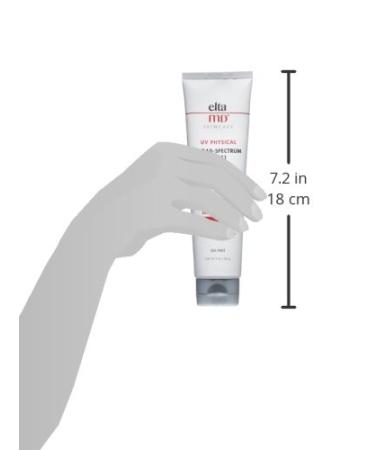 EltaMD UV Physical SPF 41 Tinted Mineral Sunscreen - Chemical-Free Sun Protection for Sensitive Skin - 3 Ounce - Buy Online on SooperMarket.com