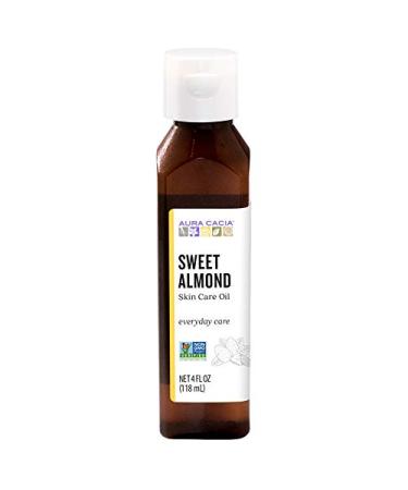 Aura Cacia Skin Care Oil Nurturing Sweet Almond 4 fl oz (118 ml)