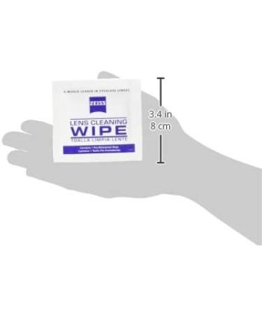 Zeiss Lens Cleaning Wipes 50-Count - Pre-Moistened, 6x5 Inches - Buy Online on SooperMarket.com