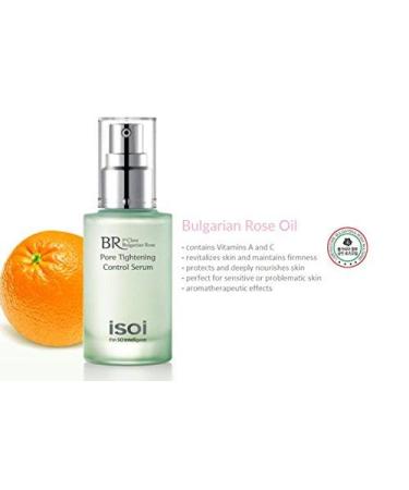 ISOI Bulgarian Rose Pore Tightening Serum - Hydrating & Smoothing | 0.68 oz - Best for Pore Minimizing & Glowing Skin - International Shipping Available - Buy Online on SooperMarket.com