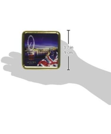 Stewart's - London Eye Tin Filled with Luxury Fudge (100g) - Rich Creamy Decadent Velvety Indulgent Melt-in-your-mouth Buttery Smooth Luxurious Delectable Fudge 1 x 100g London Eye Tin - Fudge - Buy Online on SooperMarket.com