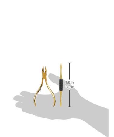 Revlon Gold Series Ingrown Away Set - Titanium Coated Toenail Nipper & Tool - Buy Online on SooperMarket.com