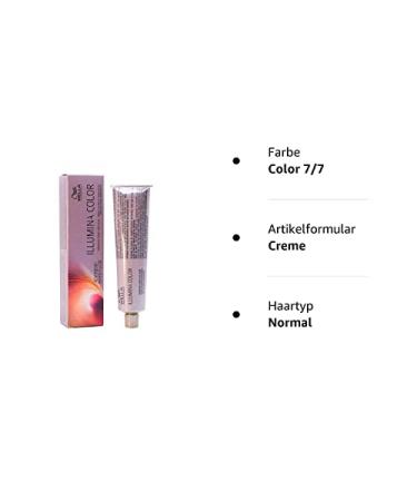 Wella Professionals Illumina Color 7/7 & 8 Hair Dye - Medium Blonde/Brown & Light Blonde - 60ml & 120ml Pack - International Shipping - Buy Online on SooperMarket.com