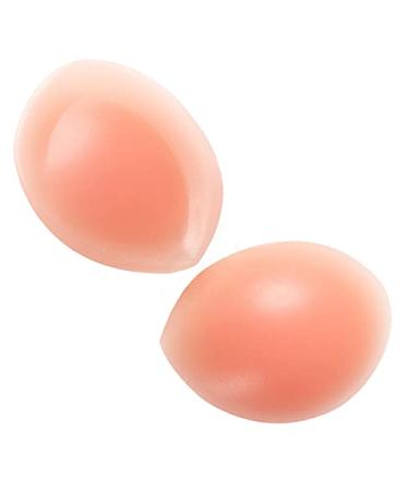 SEEKUP Women Silicone Bra Pads Inserts Breast Enhancer Bust Push up Pads Cleavage-Enhancing Swimsuit Enhancement M, L Skin Large