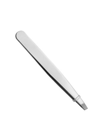 FIOERDTUIE Hair Tweezers Mirror Durable Material with Matte Finish Comfortable Slant Tip Eyebrow Clip for Women Facial Hair Removal