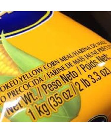 Premium Pre-Cooked Yellow Corn Flour - 1kg (Pack Of 3) | Gluten-free and all-natural | Convenient pre-cooked formula | Authentic Corn Flavour | Consistent quality | Versatile usage - Buy Online on SooperMarket.com