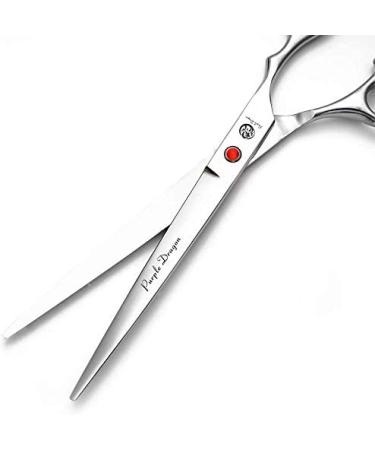 Purple Dragon 5-10 Inch Sharp Edge Hair Cutting Shears with Bag - Ideal for Pet Grooming - 8 Inch - Buy Online on SooperMarket.com