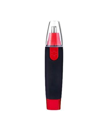 Electric Eyebrow Trimmer Eyebrow Trimmer and Facial Hair Removal Ear and Nose Hair Trimmer with Transparent Dust Cover & Washable Stainless Steel Blade for Travel Easy Cleansing