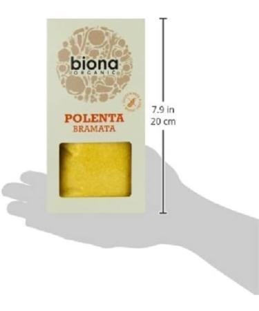 Biona Organic Polenta Bramata 500g - Premium Quality Gluten-Free Cornmeal - Buy Online on SooperMarket.com