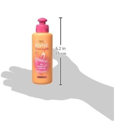 L'Or al Elvive Dream Lengths No Haircut Cream 200ml - Keratin Leave-In Conditioner for Long Damaged Hair - Buy Online on SooperMarket.com