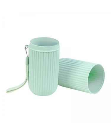 JISADER 5x Travel Toothbrush Case Wash Cup Holder for Business Trips
