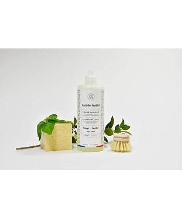 Buy Sage & Basil Dish Washing Liquid 500ml - Eco-friendly & Effective for International Shipping - Buy Online on SooperMarket.com