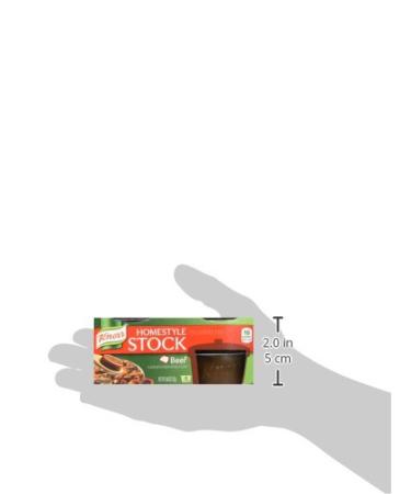 Knorr Homestyle Stock For a Flavorful Beef Stock Beef Low-Fat and MSG-Free  4 Count (Pack of 4) - Buy Online on SooperMarket.com