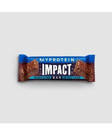 MyProtein Impact Dark Chocolate Sea salt 12x64g (768g) - Buy Online on SooperMarket.com