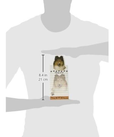 Buy Sheltie Magnetic List Pads | Unique 8.5x3.5 Sticky Notepad for Easy Organization - International Shipping Available - Buy Online on SooperMarket.com