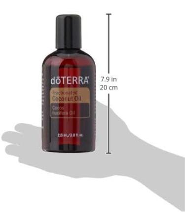 doTERRA Fractionated Coconut Oil 3.8oz - Pure and Liquid Carrier Oil - 3.8 Fl Oz (1 Pack) - Buy Online on SooperMarket.com