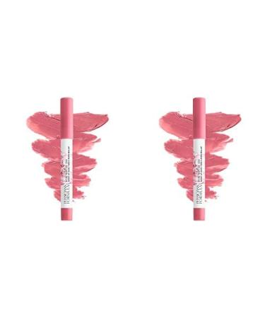Physicians Formula Ros Kiss All Day Glossy Lipstick Lip Color Makeup Pink Blind Date Dermatologist Approved (Pack of 2)