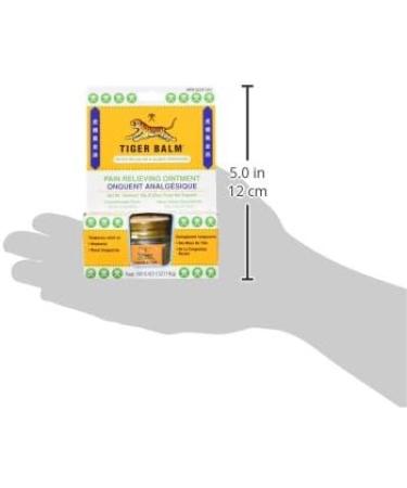 Tiger Balm Pain Relieving Ointment White 18g Relief for Sore Muscles Tiger Balm Ointment - Buy Online on SooperMarket.com