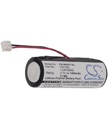 Replacement Battery for Wella Xpert HS71 & HS75 - 1400mAh 3.7V Compatible - Part 1/UR18500L 1531582 - Buy Online on SooperMarket.com