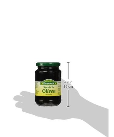 Buy Feinkost Dittmann Blackened Olives without Stones - 155g | Premium Quality Snacks | International Shipping Available - Buy Online on SooperMarket.com