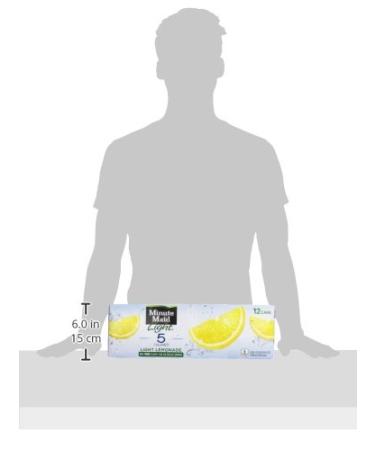 Minute Maid Light Lemonade 12 Fl Oz (Pack of 12) - Refreshing Fruit Drink - Buy Online on SooperMarket.com
