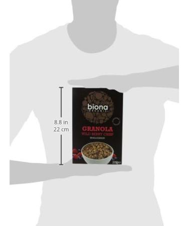 Biona Organic Wild Berry Crispy Granola 375g - Buy Online on SooperMarket.com