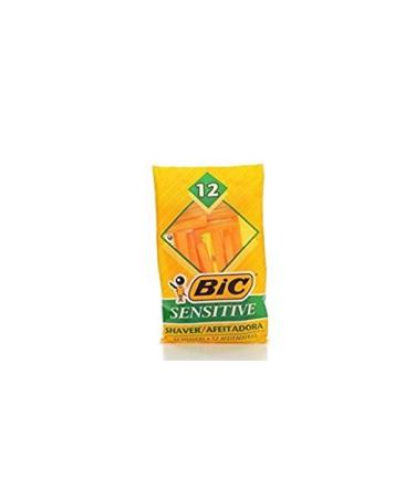 Bic Single Blade Shavers Sensitive Skin - 12 ct (3 packs of 12) 12 Count (Pack of 3)