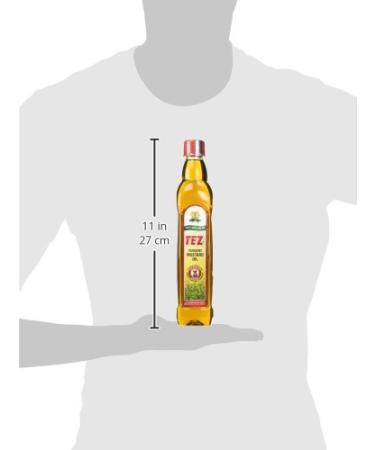 Tez Mustard Oil - 16 fl oz | Pure & Natural Cooking Oil - Buy Online on SooperMarket.com